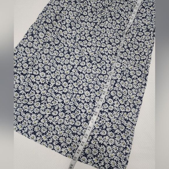 J Crew eyelet sleeveless floral shift dress side pockets lined - Picture 9 of 12